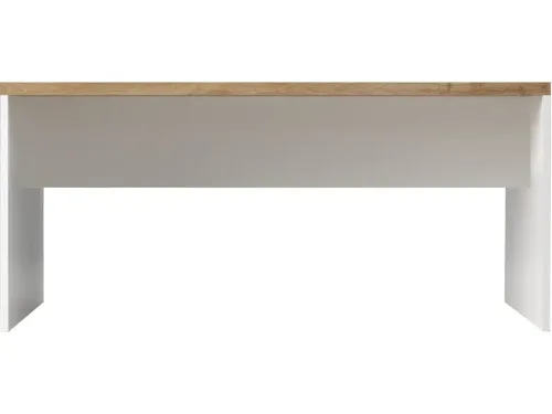 Schreibtisch EASY OFFICE 75x160x75cm weiss lackiert