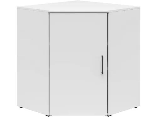 Premium Living, Eckkommode Multistauraum Weiss , 71,5/83/71,5 cm , 
