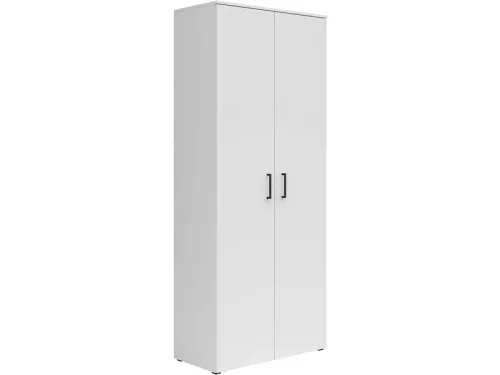 Premium Living, Schrank Multistauraum Weiss 80/195/40 cm Weiss 