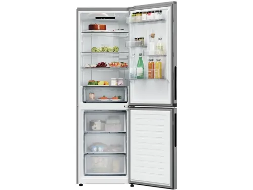 CANDY Kühl-Gefrierschrank-Kombi CNCQ2T618AX 355L No Frost