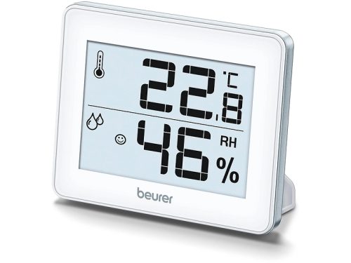beurer, BEURER Innenwetterstation "HM 16 Thermo-Hygrometer, Kontrolle von Temperatur und Luftfeuchtigkeit" () Mit Smiley-Indikation, ideal für zuhause oder im Büro
