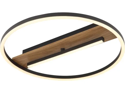 Deckenlampe PIKARA 40.5cm 24W schwarz