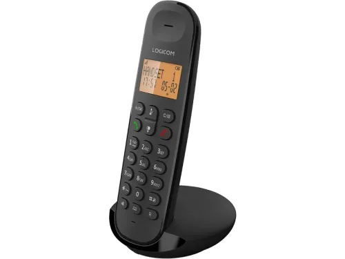 LOGICOM Festnetztelefon LOG-ILOA-150BK Schwarz