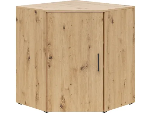 Premium Living, Eckkommode Multistauraum Eiche Artisan , 71,5/83/71,5 cm , 