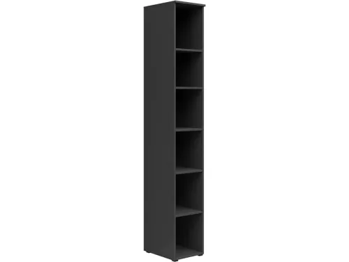 Premium Living, Regal Multistauraum Graphitfarben 30/195/40 cm 