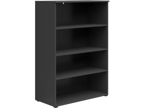 Premium Living, Regal Multistauraum Graphitfarben 80/115/40 cm 