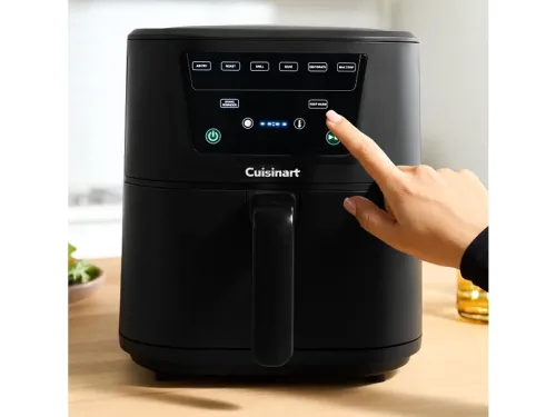 Cuisinart, Cuisinart Heissluftfritteuse "CompactMax Slim 7,6 l" 2000 W XXL-Heissluftfritteuse mit 7.6 L Fassungsvermögen, 7 Programmen