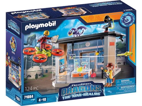 Playmobil - 71084 Dragons: The Nine Realms - Icaris Lab, Multicolor