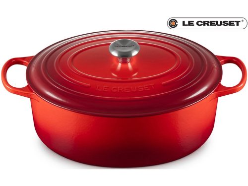 Le Creuset -  Signature 35 cm oval Bräter, 35cm