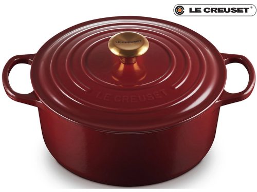 LE CREUSET Bräter SIGNATURE gusseisen bordeau