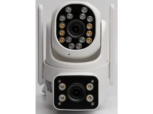 TECHNAXX Überwachungskamera Double Objectif TX-328 Drahtlos / verdrahtet