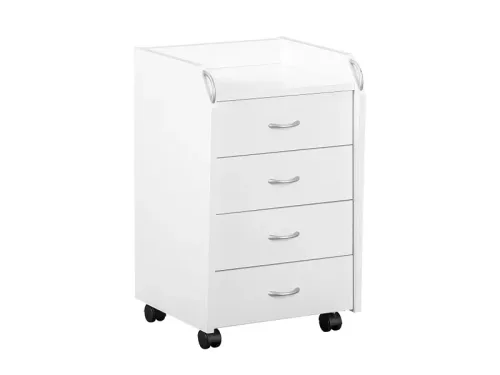 Schubladenelement PRONTI 4 Schubladen weiss
