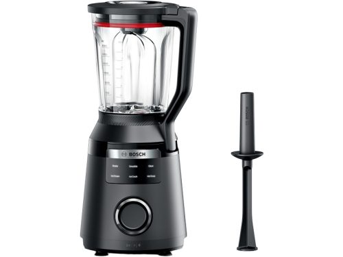 Bosch, BOSCH Standmixer "VitaPower Serie 6 MMBD665B1, Hochleistungsmixer, 45.000 rpm, schwarz" 1800 W 2l, 6 Automatikprogramme inkl heisse Suppe, Stopfer, Sicherheitsdeckel