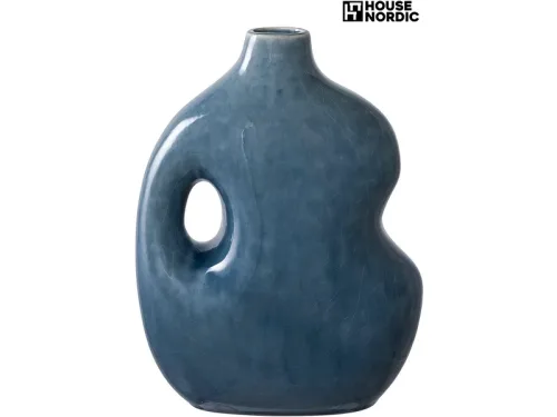 Vase AZUL 9.5x19x25cm blau