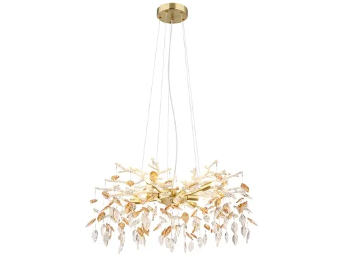 Hängelampe DANNA 61x120cm 8W goldfarben