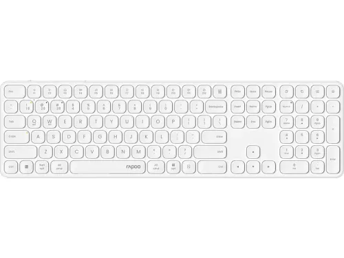 Rapoo, RAPOO E9810 ultraslim Keyboard 12645 Wireless, White