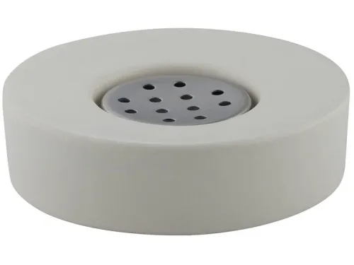 Diaqua - Seifenschale Zylo kit - inox, One Size, Light Beige