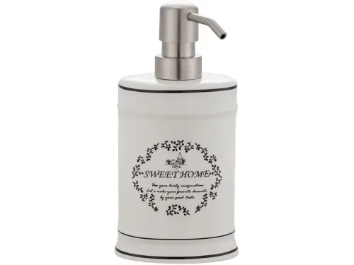 DIAQUA Seifenspender SWEET HOME weiss
