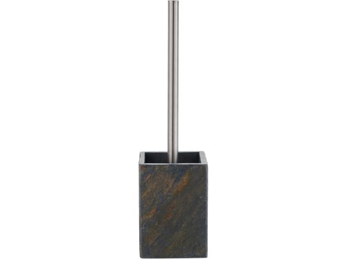 Diaqua - WC-Bürstengarnitur Ardezio Schiefer, One Size, Chrom