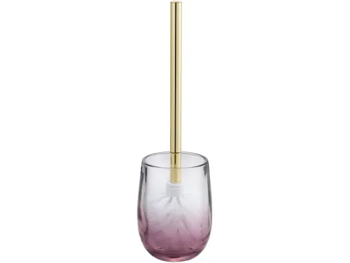 Diaqua - WC-Bürstengarnitur Farin lila, One Size, Chrom