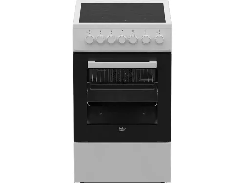BEKO Kochherd FSM67320GXS Glaskeramik