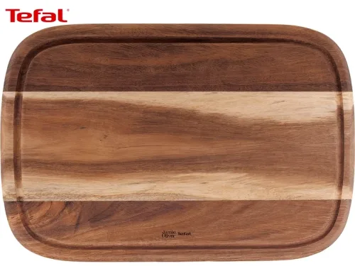 JAMIE OLIVER TEFAL, JAMIE OLIVER TEFAL Schneidebrett ACACIA Massives Holz braun