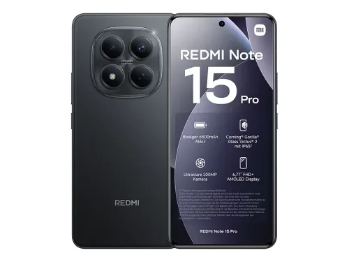XIAOMI REDMI Note 15 Pro schwarz 512GB 4G