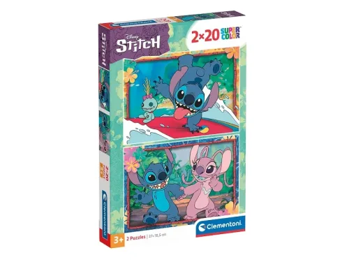CLEMENTONI Puzzle STITCH mehrfarbig