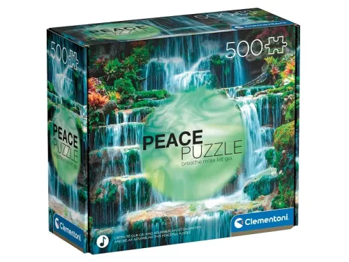 Clementoni - Puzzle Wasserfall 500tlg., Multicolor