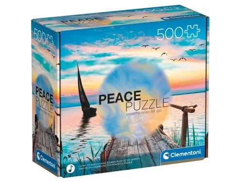 Clementoni - Puzzle Peaceful Wind 500tlg., Multicolor