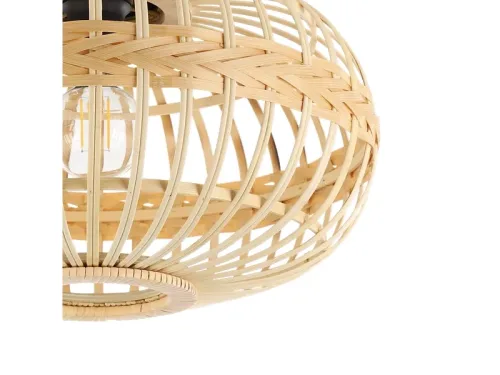 Eglo, Eglo Deckenlampe Amsfield Schwarz Stahl 28.5 cm - Deckenlampe