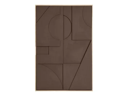 Leinwand 1 Stück rotbraun 90x4.4x60cm