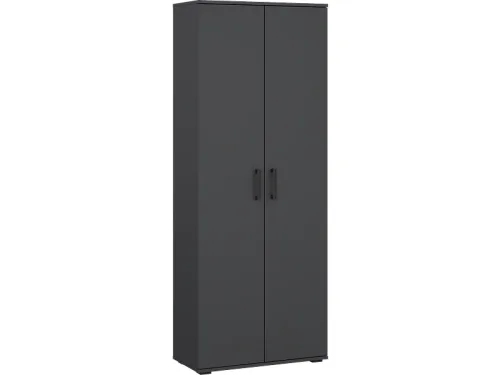 Mömax, Mehrzweckschrank Bobby I Anthrazit 70/178,9/33,4 cm 