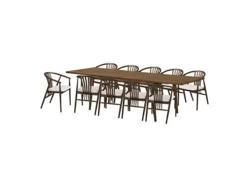 Set Tisch und 10 Stühle HOUSE NORDIC DARWIN