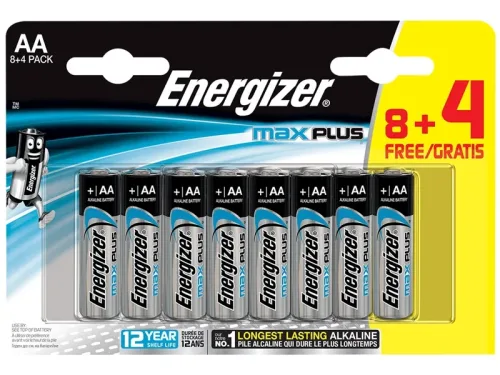 Energizer, Energizer AA Alkali-Batterien Max Plus LR6 1,5 V 12 Stück