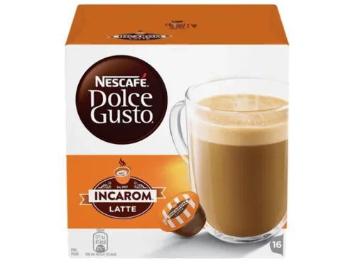 NESTLE DOLCE GUSTO Kaffeekapseln Incarom LatteArabicas aus Südamerika / ROBUSTA