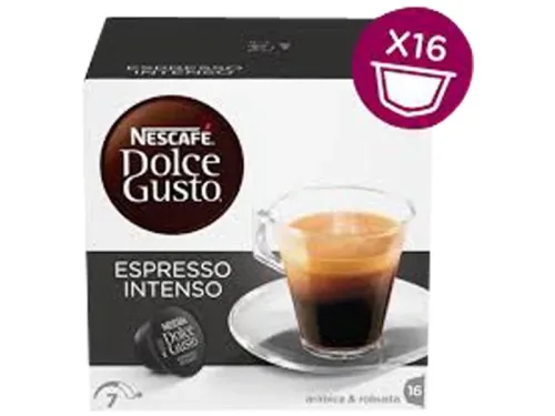 Nescafé, NESCAFE Dolce Gusto Espresso Intenso 151470 16 St&uuml;ck
