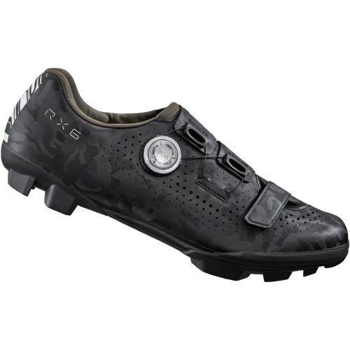 SHIMANO, SHIMANO Herren Gravel Schuhe RX6 schwarz | 45