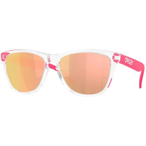 Luxottica Fashion Brillen Vertriebs GmbH, Luxottica Fashion Brillen Vertriebs GmbH Oakley OO9013 FROGSKINS Herren-Sonnenbrille Vollrand Quadratisch Kunststoff-Gestell, Weiß