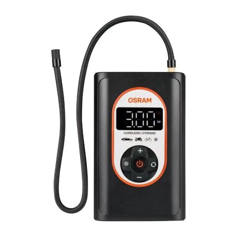 Osram Automotive, Osram Automotive OTIR4000 Kompressor TYREinflate 4000 8.3 bar Aufbewahrungs-Box/-Tasche, Automatische Abschaltung, mit