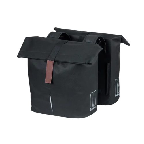 Basil City Doppelpacktasche 28-32l schwarz 2021 Gepäckträgertaschen