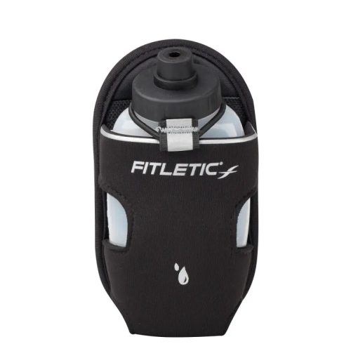 Fitletic, Fitletic Extra Mile 250 ml Trinkflasche + Halterung Schwarz, Herren, Größe: ONE SIZE