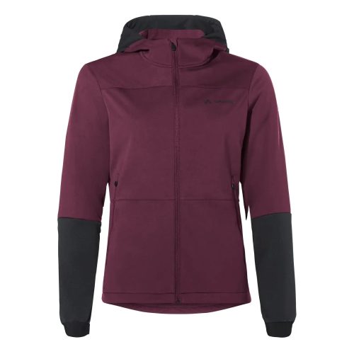 VAUDE, VAUDE - Qimsa Hooded Softshell Jacket, 36, Brombeere