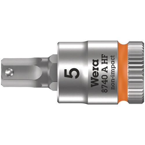 Wera, Wera 8740 A 05003335001 Innen-Sechskant Steckschlüssel-Bit-Einsatz 5 mm 1/4 (6.3 mm)