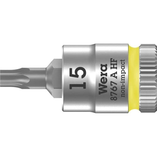 Wera, Wera 8767 A 05003363001 Innen-Sechsrund (TX) Steckschlüssel-Bit-Einsatz Haltefunktion 6.3 mm 1/4 T 15 1/4 (6.3 mm)