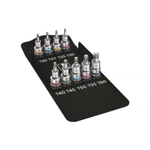 Wera, Wera 8767 C HF 05004202001 Innen-TORX Steckschlüssel-Bit-Einsatz-Set 9teilig 1/2 (12.5 mm)