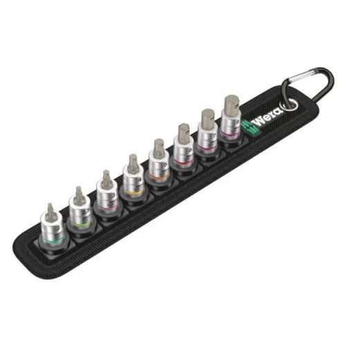Wera, Wera 8740 A 05003881001 Innen-Sechskant Steckschlüssel-Bit-Einsatz-Set 8teilig 1/4 (6.3 mm)