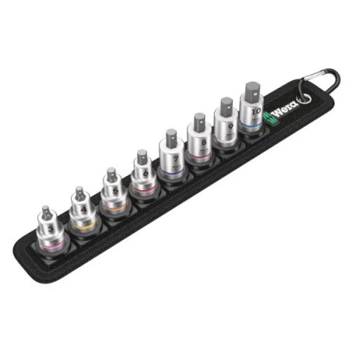 Wera, Wera Belt B 2 05003971001 Innen-Sechskant Steckschlüssel-Bit-Einsatz-Set 9teilig 3/8 (10 mm)