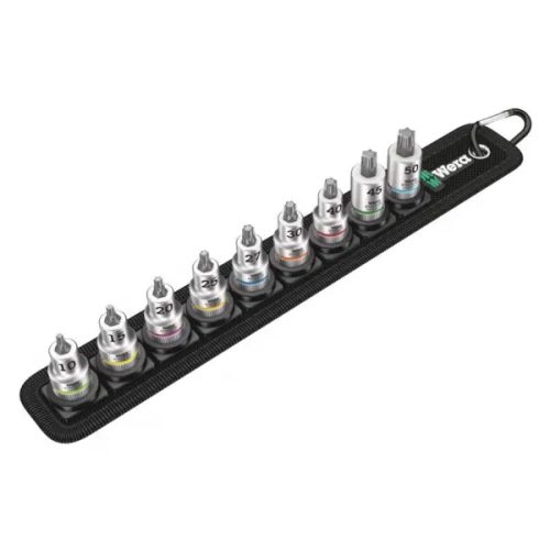 Wera, Wera Belt B 3 TORX® HF 05003972001 Innen-TORX Steckschlüssel-Bit-Einsatz-Set 10teilig 3/8 (10 mm)