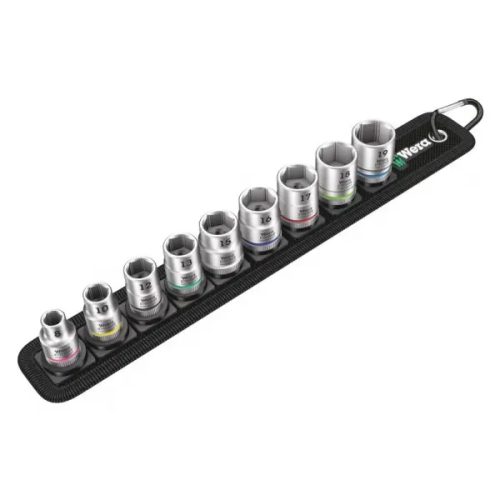 Wera, Wera Belt B 4 05003973001 Außen-Sechskant Steckschlüsseleinsatz-Set 9teilig 3/8 (10 mm)